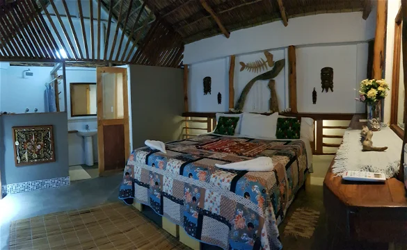 Bedroom with double bed